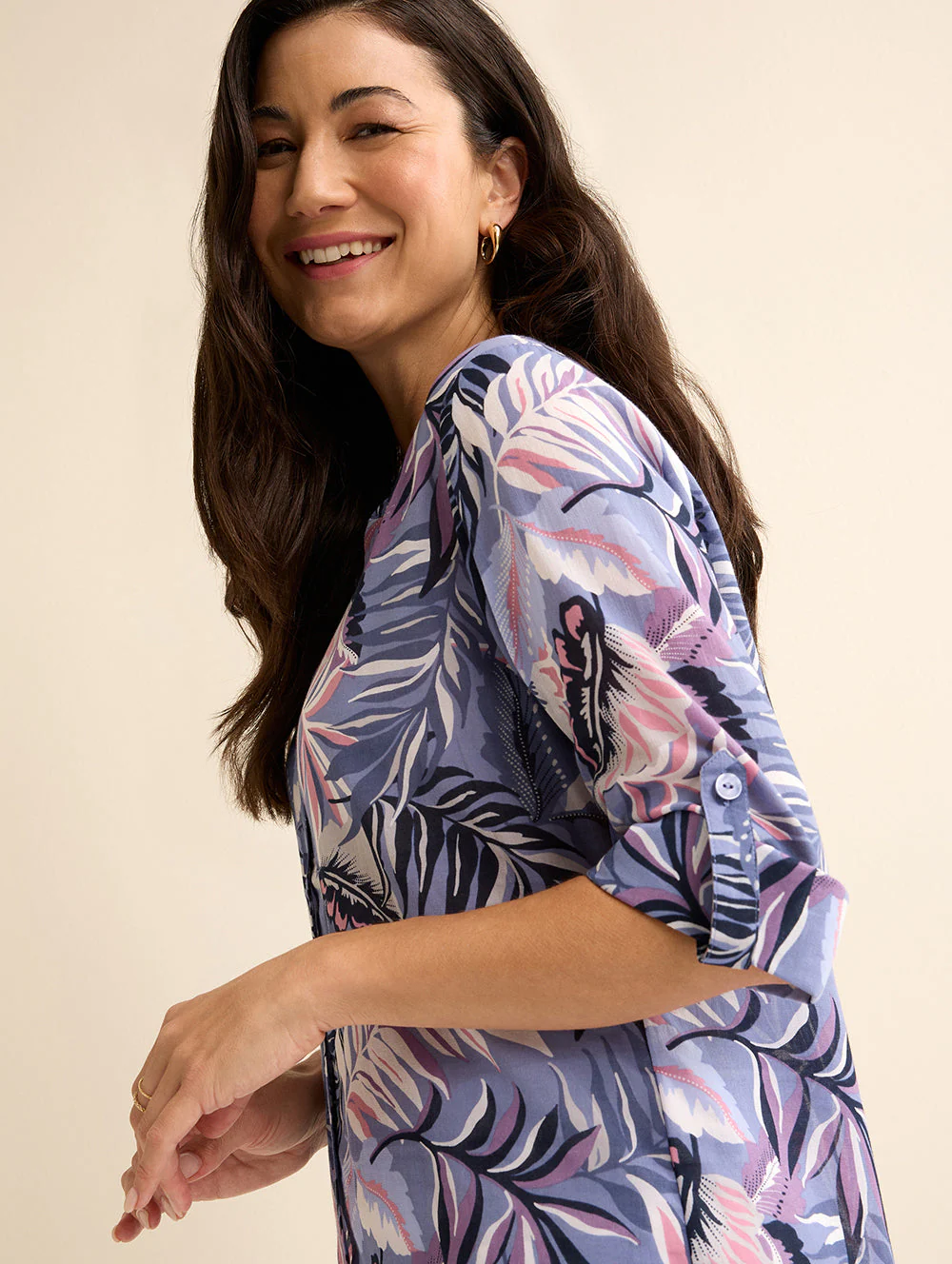 Shaye 3/4 Sleeve Shirt - Image 4