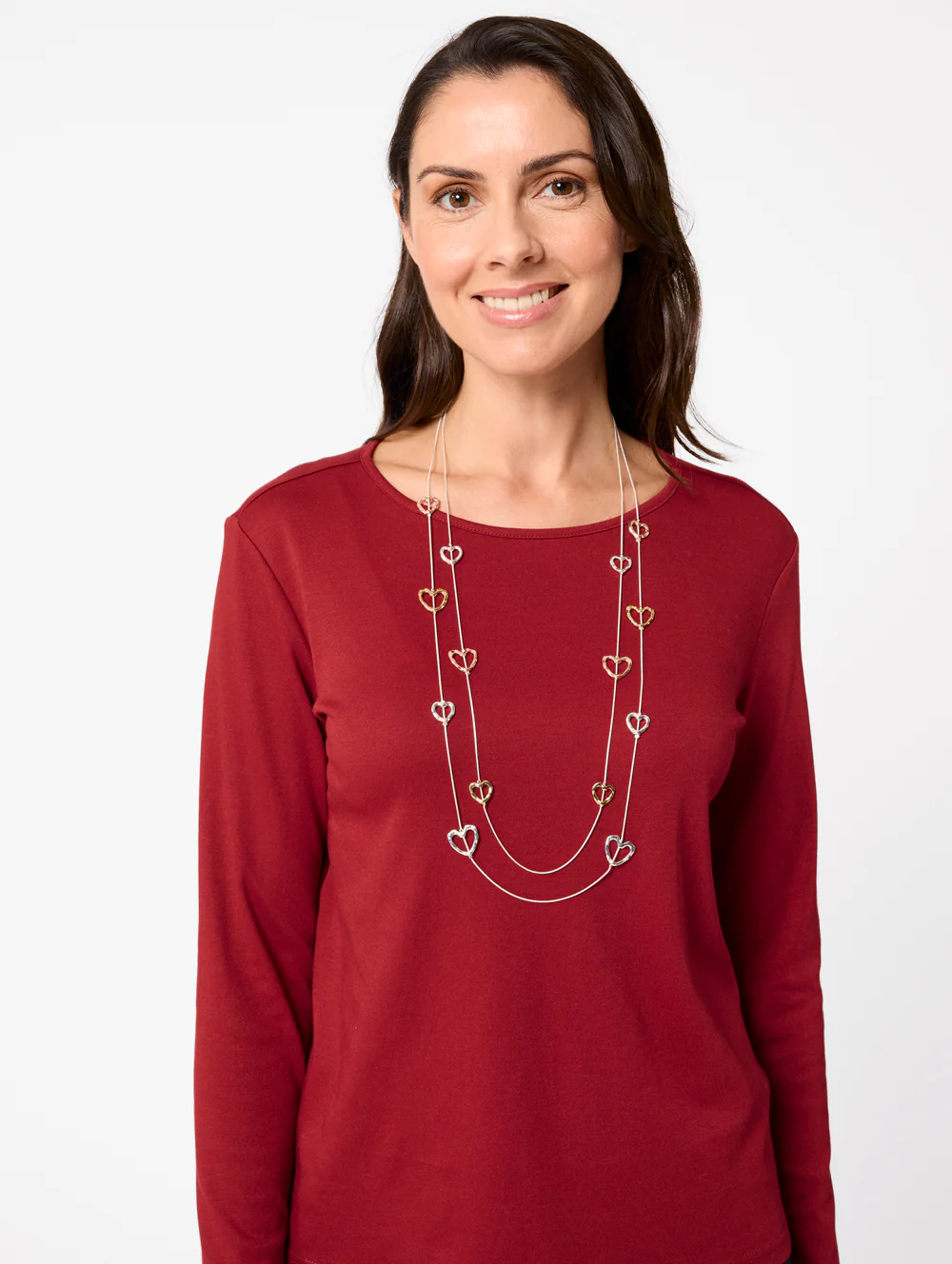 String Of Hearts Necklace - Image 4