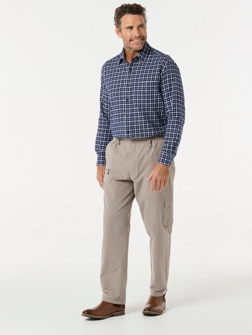 Thames Cotton Brush Shirt - Image 5