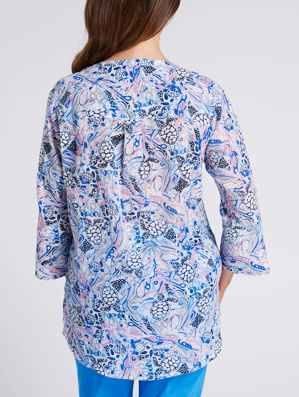 Turtle Bay 3/4 Sleeve Shirt - Image 4