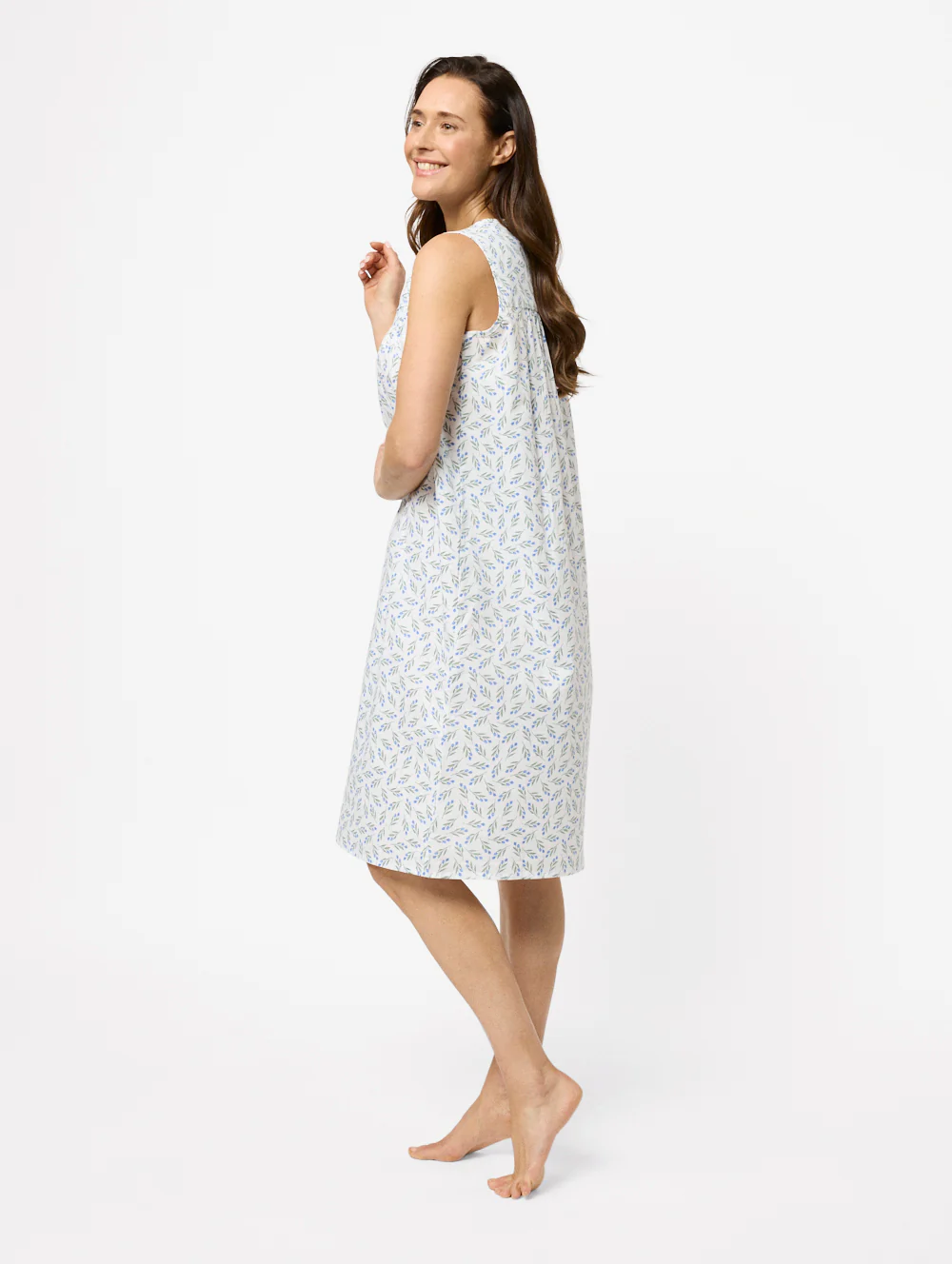 Zina Sleeveless Nightie - Image 3